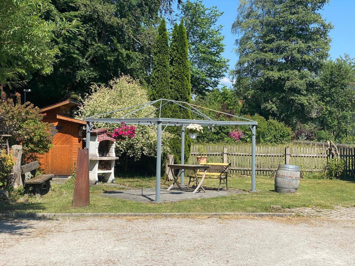 Ferienwohnung Am Franziskanergarten Bad Tölz Esterno foto